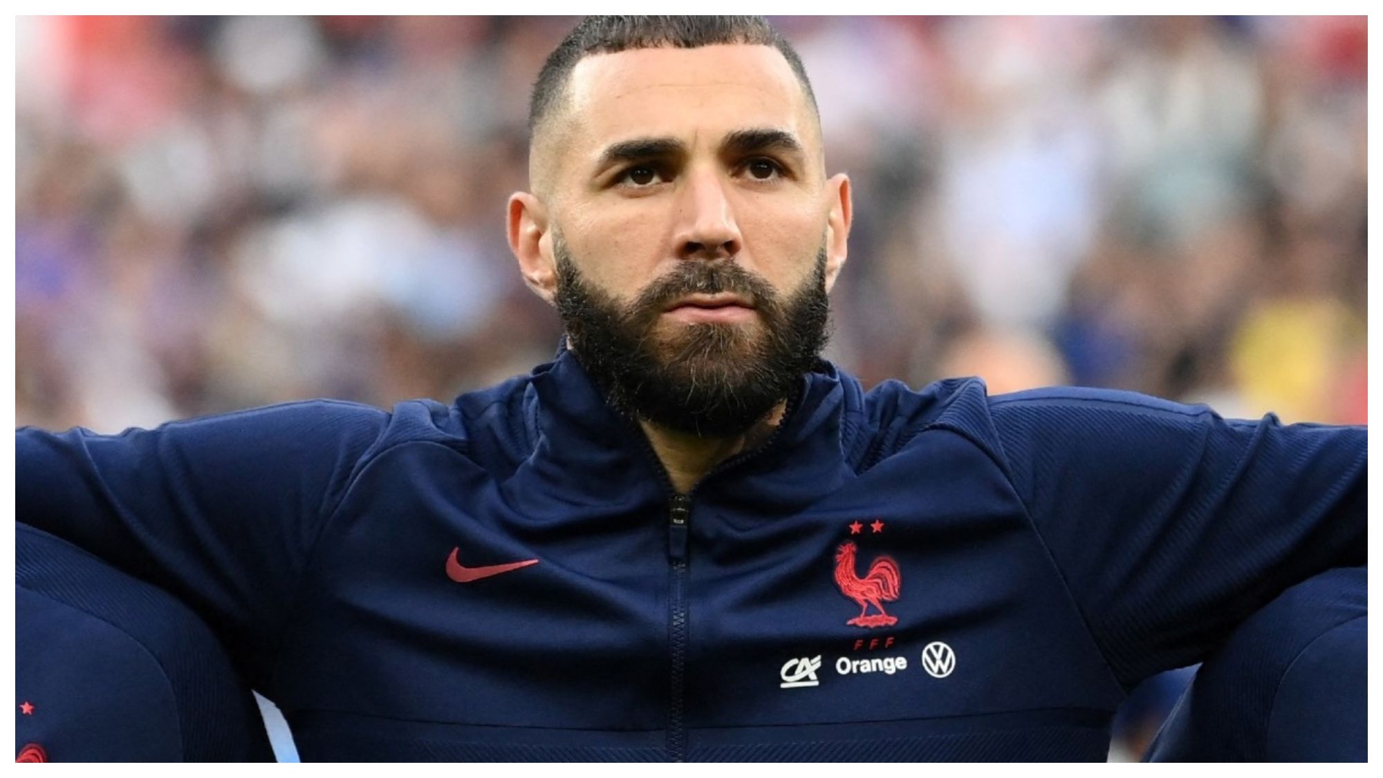 Karim Benzema con Francia