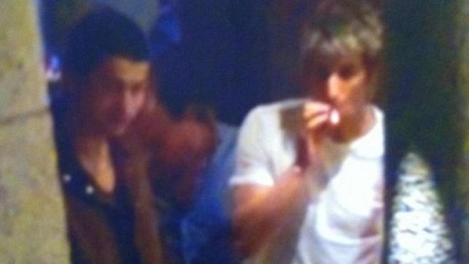 Coentrao pillado con Cristiano fumando un cigarrillo Coentrao pillado con Cristiano fumando un cigarrillo