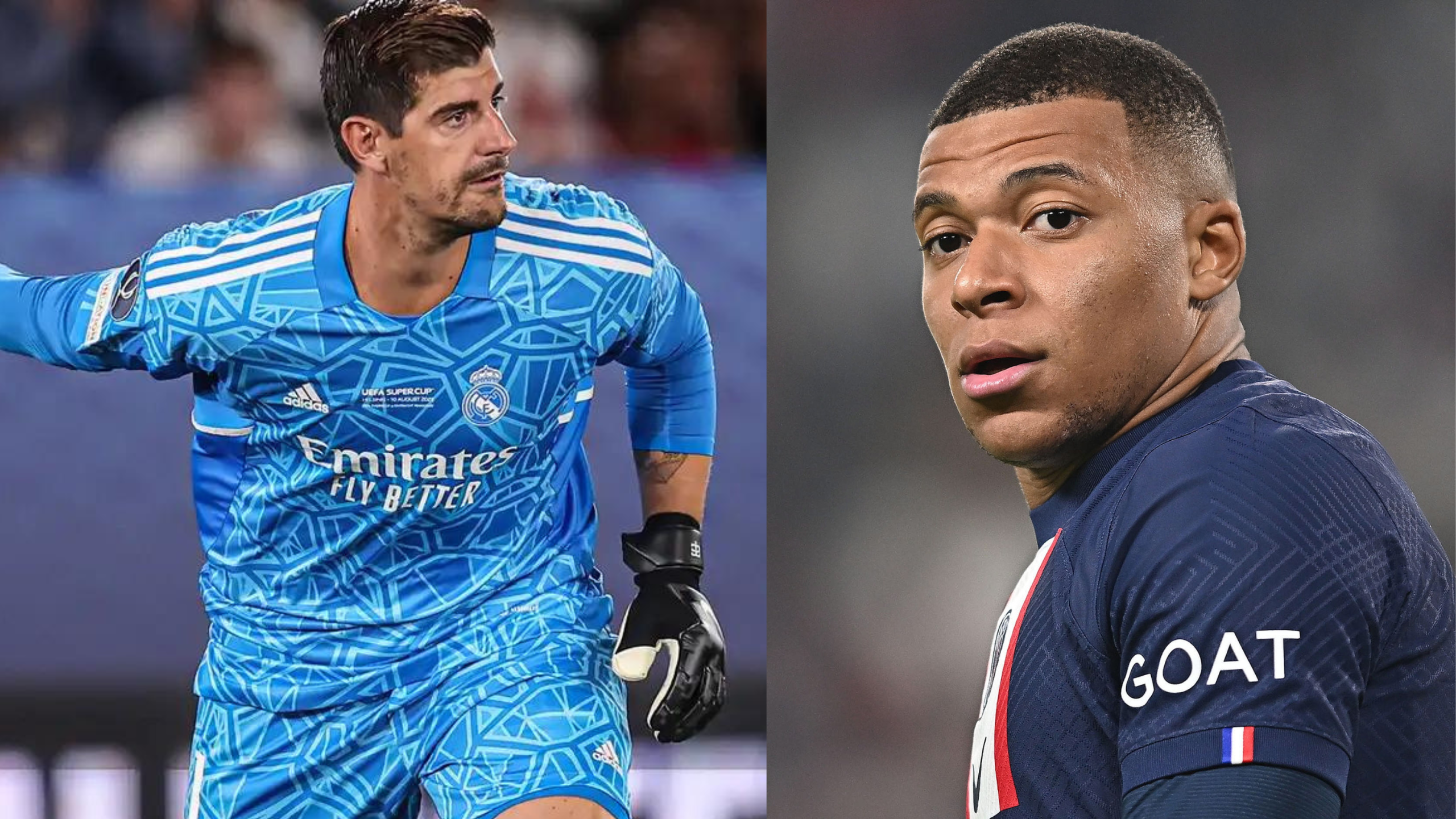 Courtois y Mbappé comparten el mismo gusto musical con David Guetta y Anuel AA