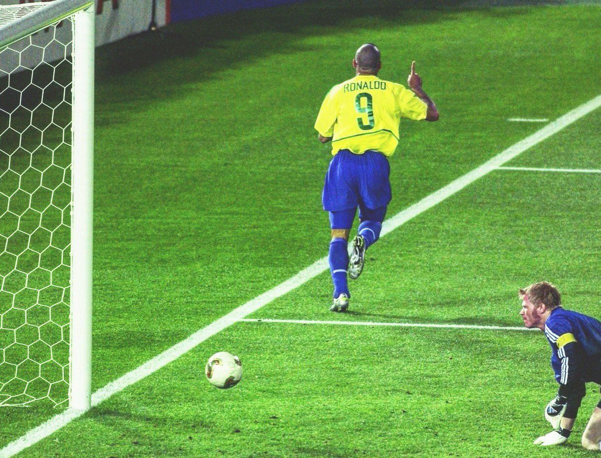 Ronaldo Nazario en el Mundial de 2002
