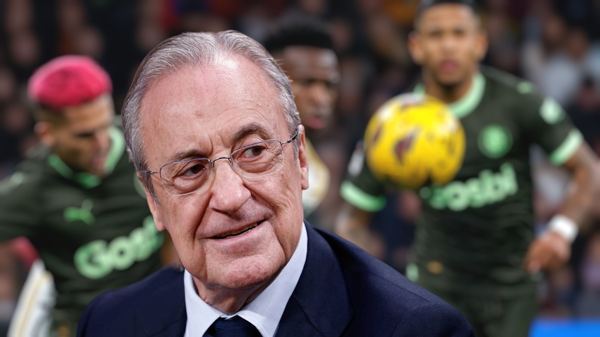 Florentino Pérez se enteró en pleno partido contra el Girona y alucinó