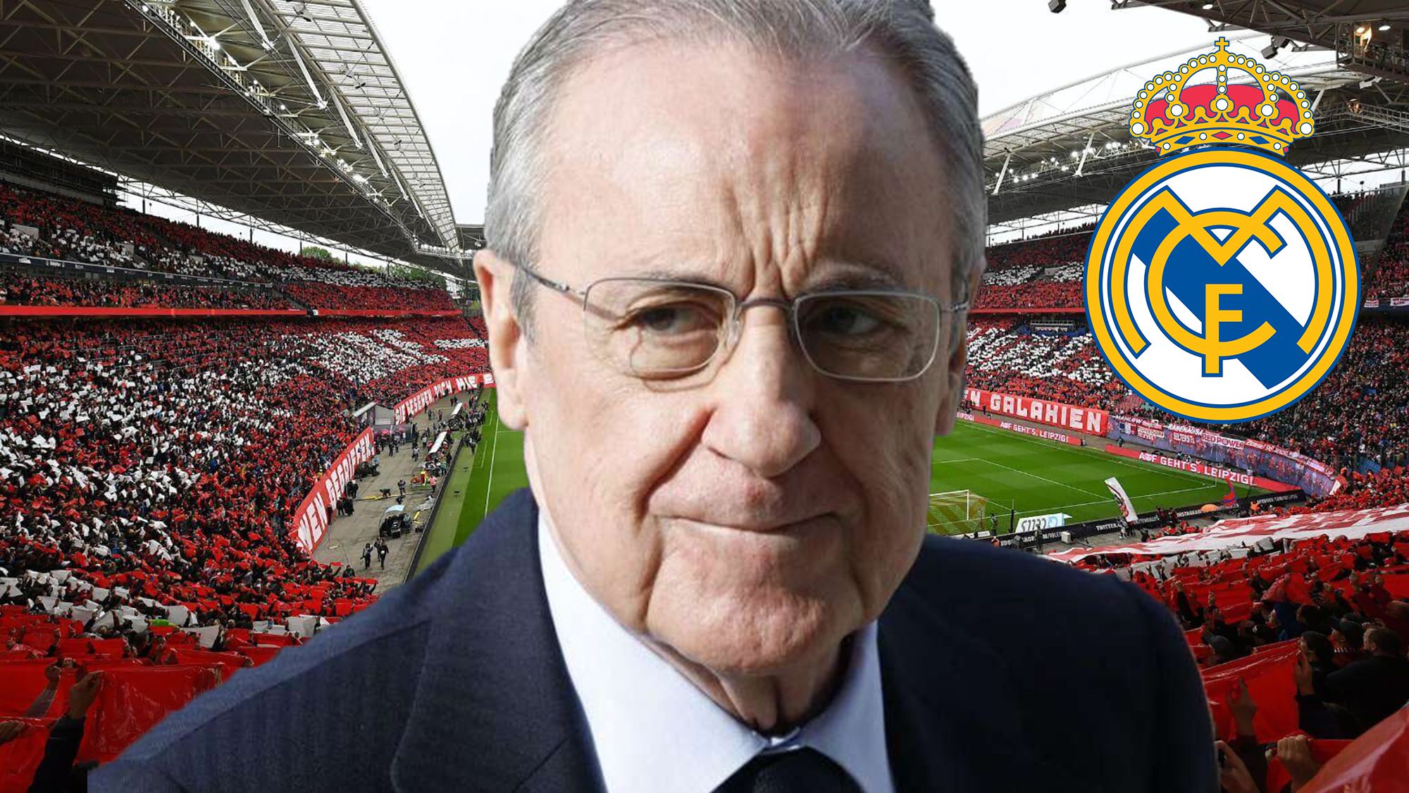 Florentino Pérez vuelve del Leipzig con un 'fichaje' para el Real Madrid Florentino Pérez vuelve del Leipzig con un 'fichaje' para el Real Madrid