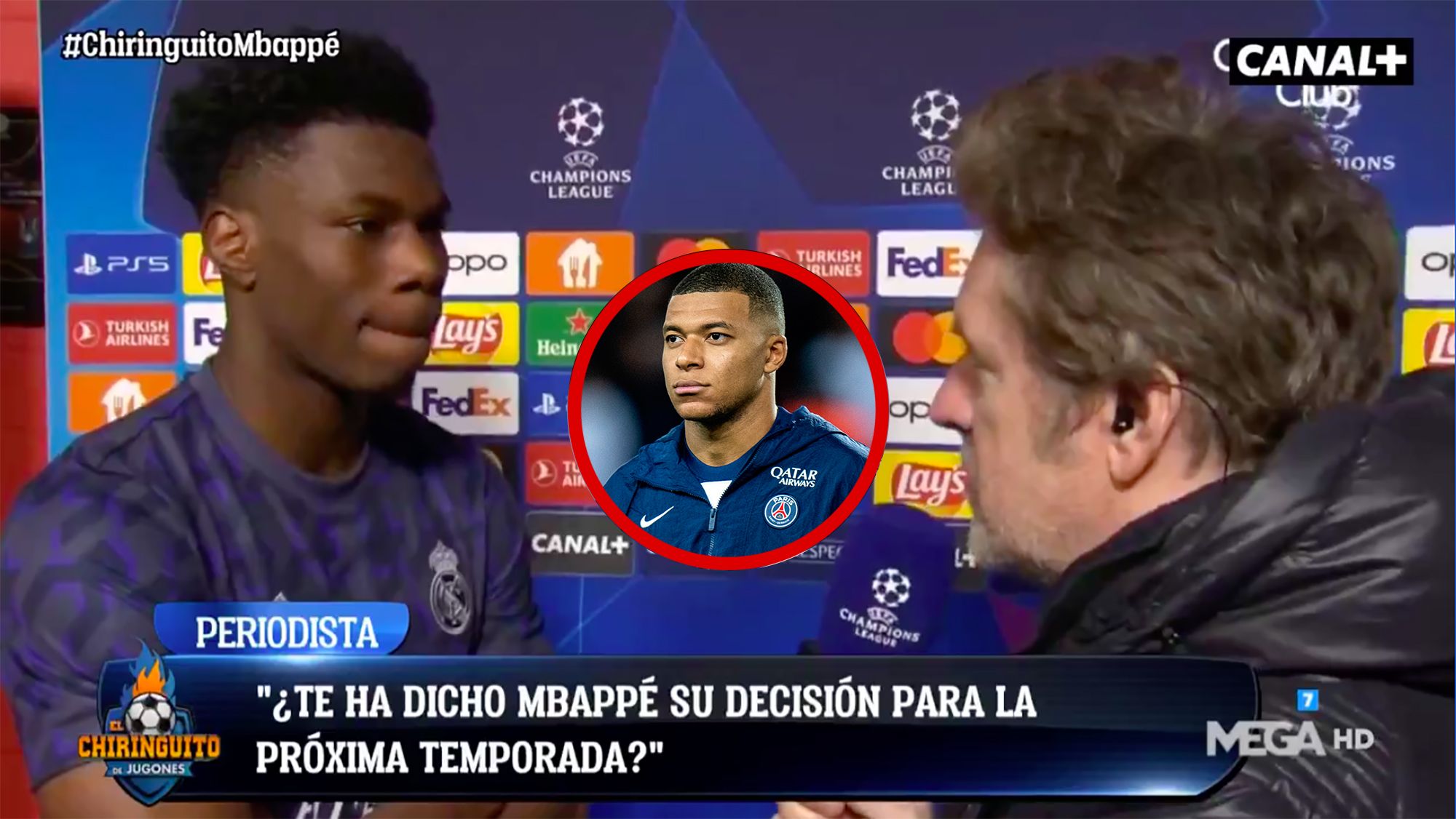 El lapsus de Tchouaméni con el fichaje de Mbappé por el Real Madridda la fecha