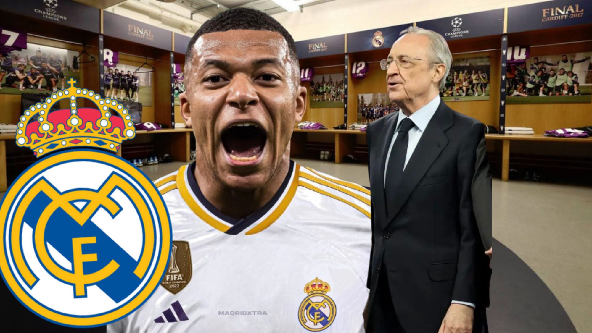 Bombazo: Florentino Pérez convoca a la plantilla y hace oficial a Mbappé Bombazo: Florentino Pérez convoca a la plantilla y hace oficial a Mbappé