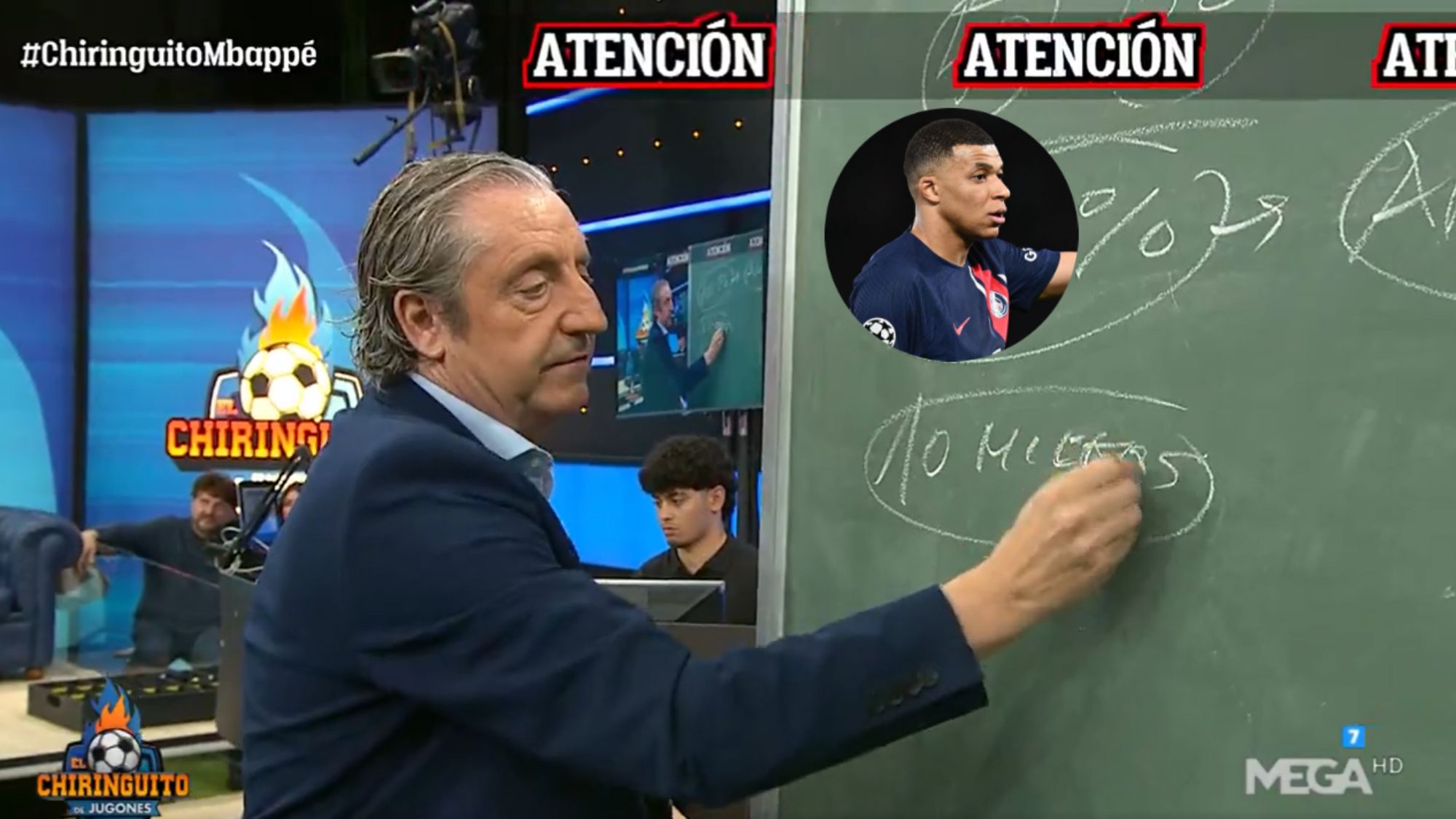 Pedrerol desvela las cifras del contrato de Mbappé