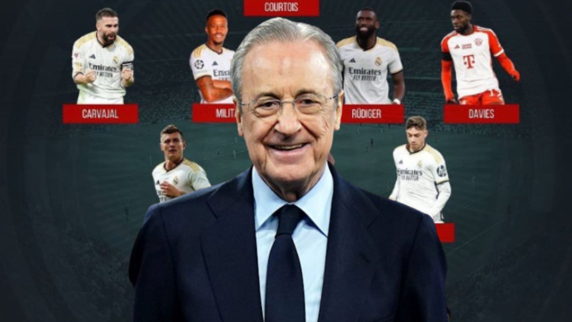 El equipazo que va a montar Florentino El equipazo que va a montar Florentino