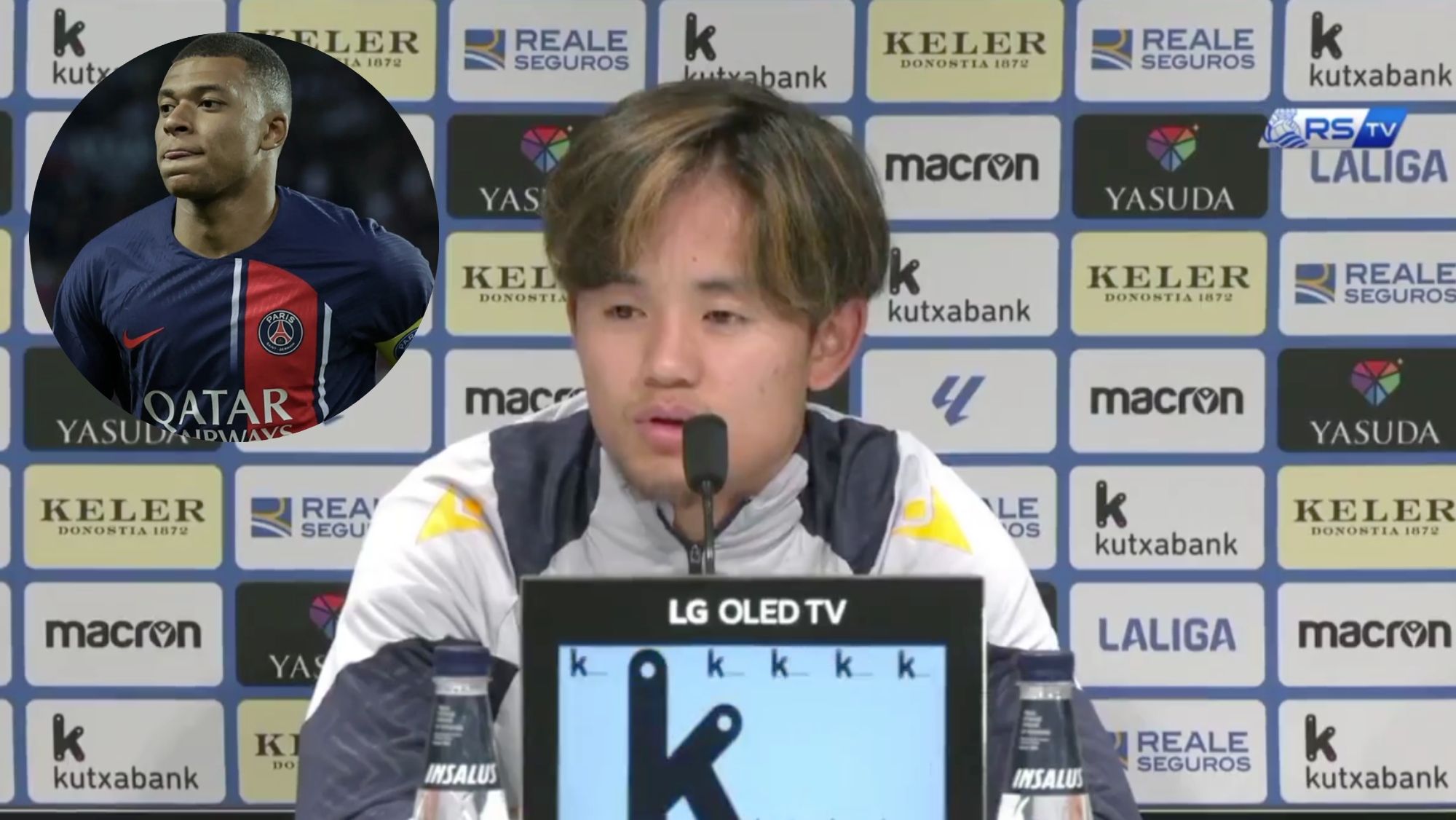 La respuesta de Kubo tras confirmarse el fichaje de Mbappé por el Real Madrid La respuesta de Kubo tras confirmarse el fichaje de Mbappé por el Real Madrid