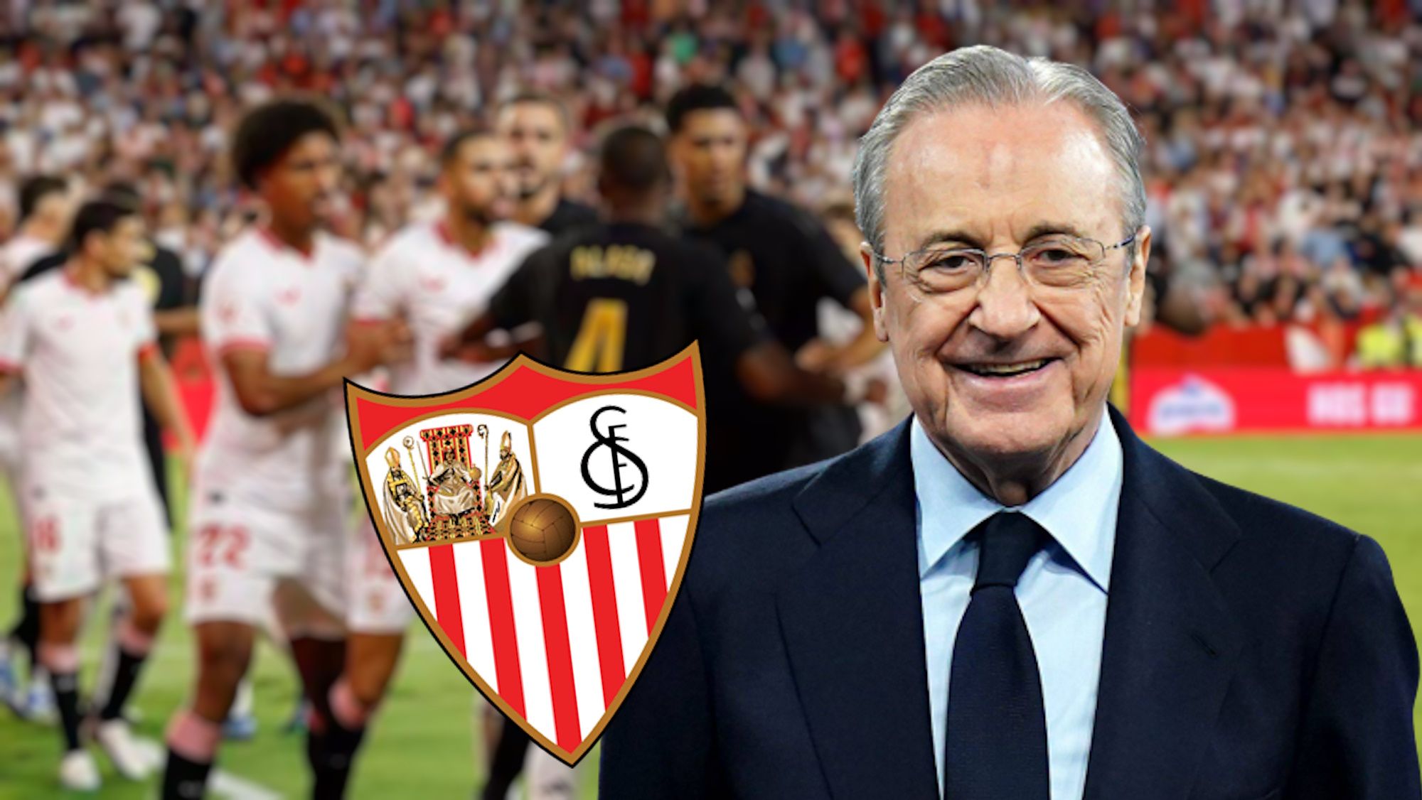 La respuesta de Florentino tras la oferta de cesión del Sevilla al Real Madrid