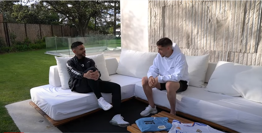 Fede Valverde y DJ Mario