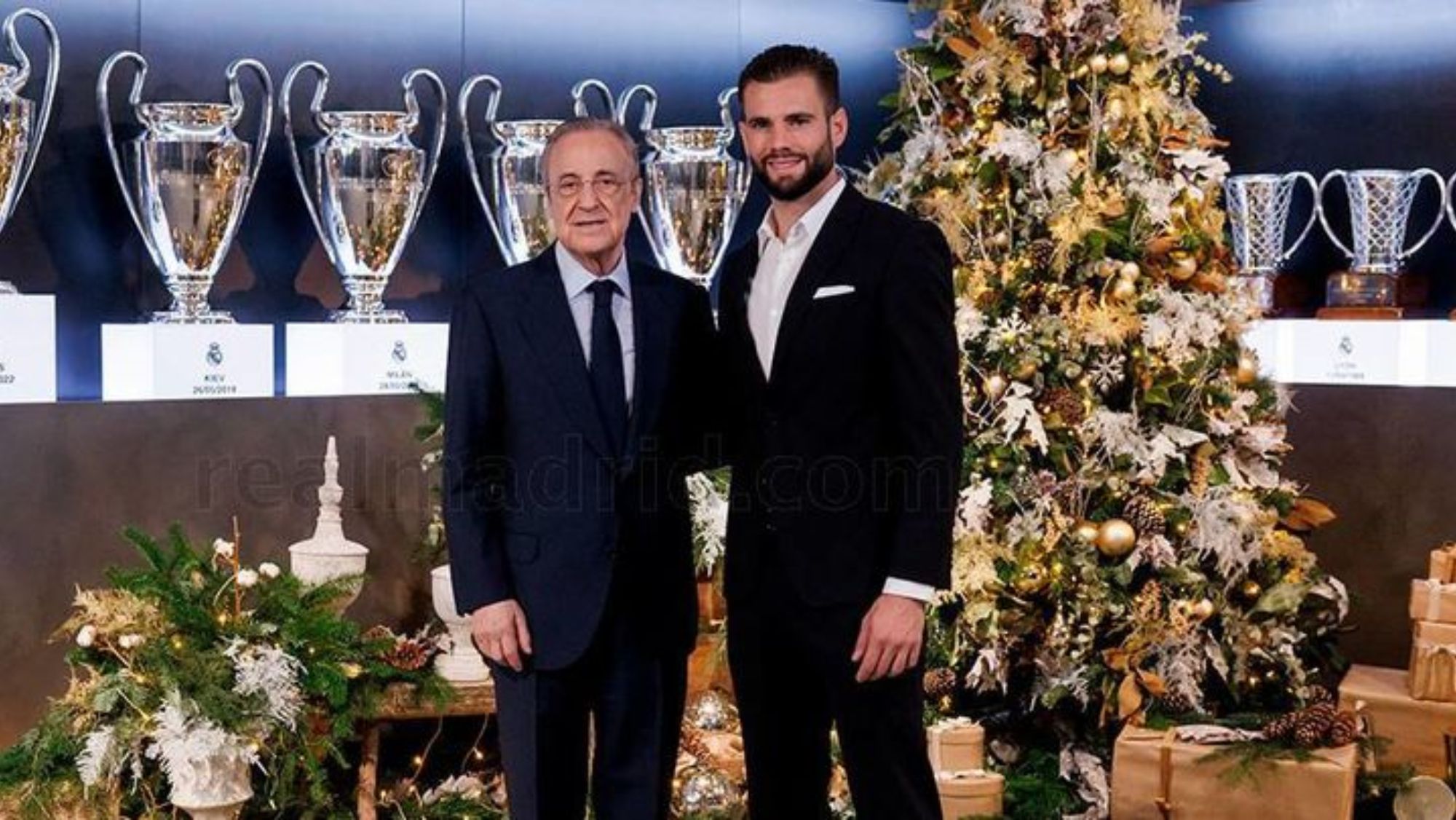 Florentino Pérez y Nacho Fernández