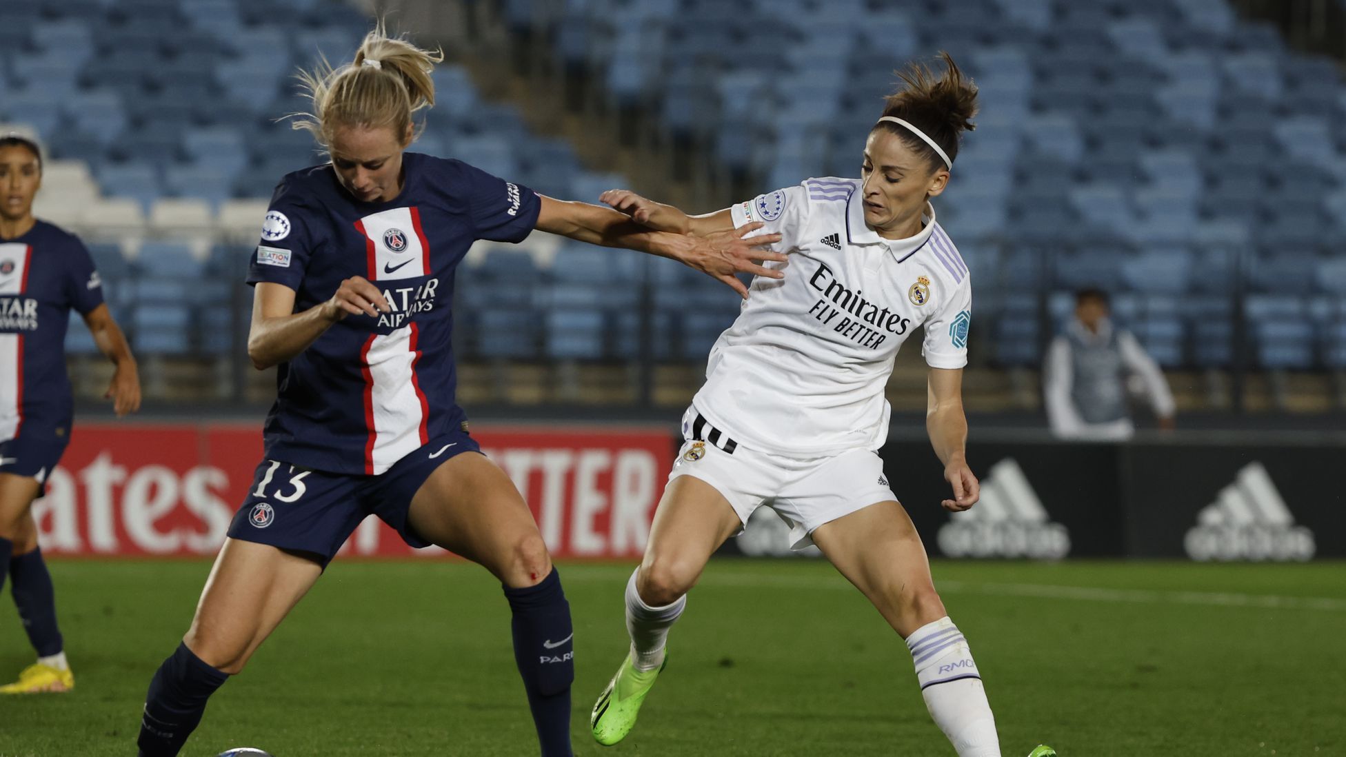 El Real Madrid femenino perdió ante el PSG por 2-1