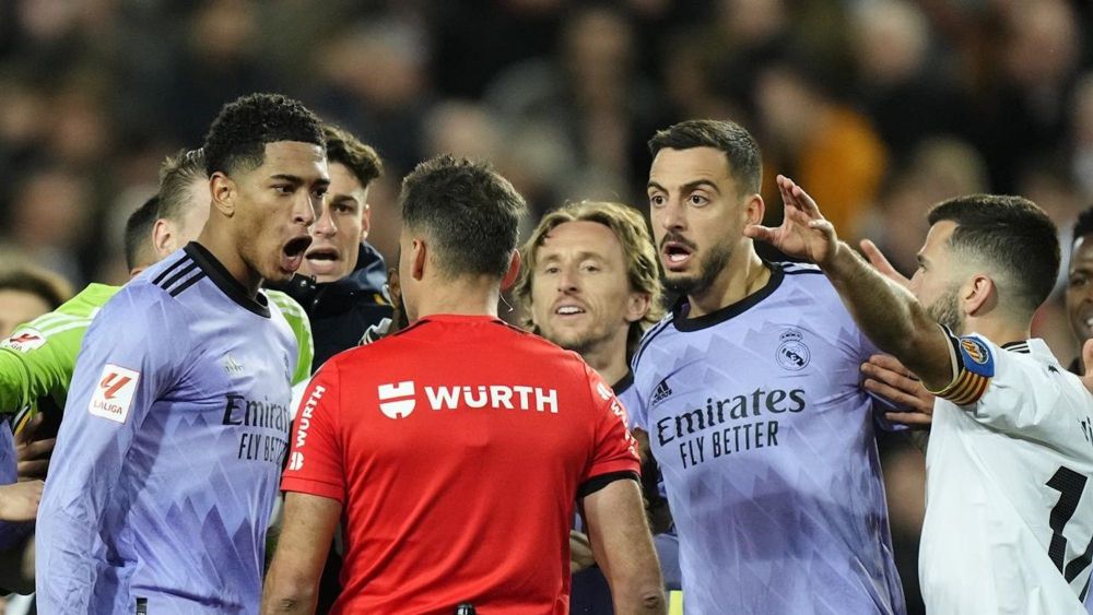 Oficial muy prontolos partidos de sanción a Bellingham por lo que le dijo a Gil Manzano