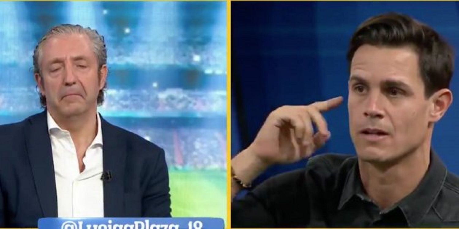 Josep Pedrerol y Edu Aguirre el chiringuito