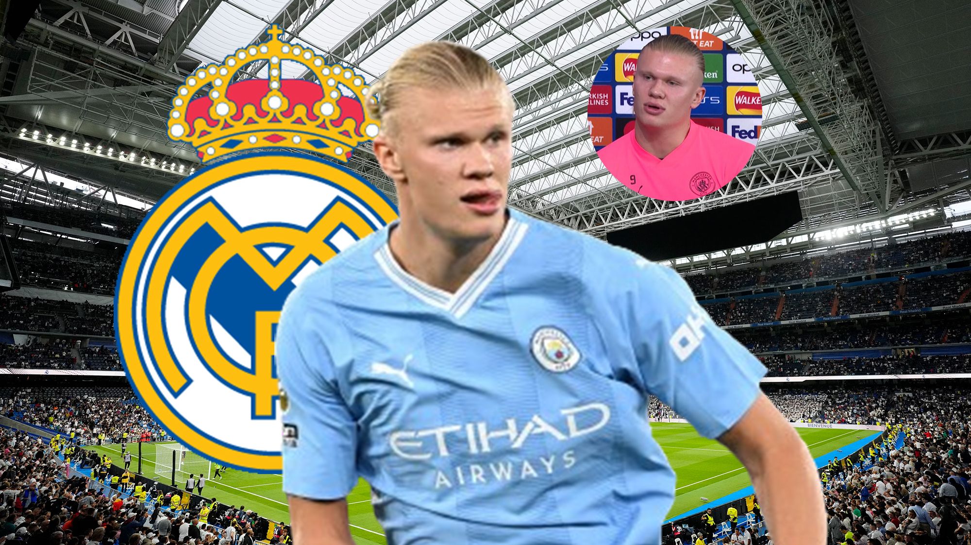 La reacción en el Real Madrid tras el ofrecimiento de Haaland: "Ahora m..."