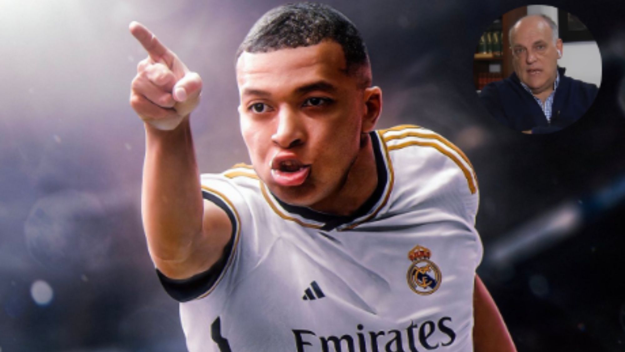 Tebas habla sobre Mbappé y su llegada al Madrid