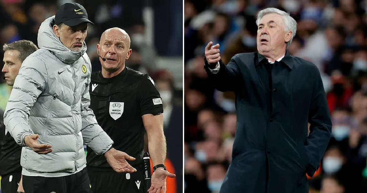 La polémica que rescató The Sun entre Ancelotti y este árbitro La polémica que rescató The Sun entre Ancelotti y este árbitro