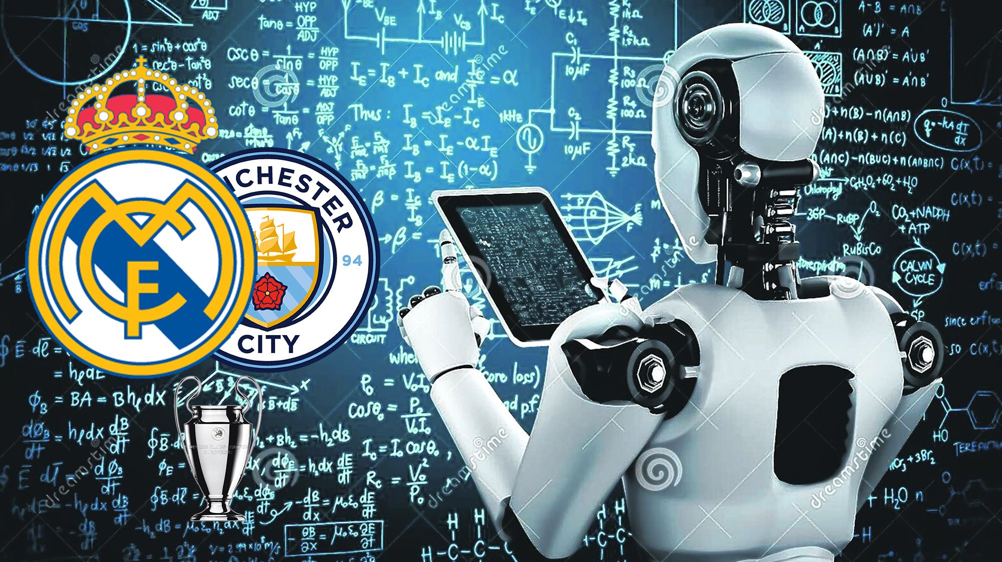 La inteligencia artificial predice el ganador del Real Madrid - Manchester City en cuartos de Champions