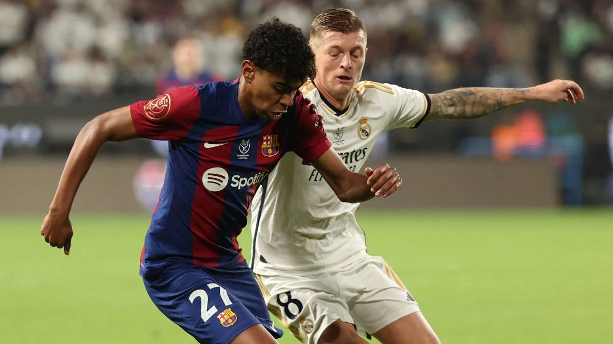 Lamine Yamal confiesa el jugador del Real Madrid al que no soporta: "Es muy..." Lamine Yamal confiesa el jugador del Real Madrid al que no soporta: "Es muy..."