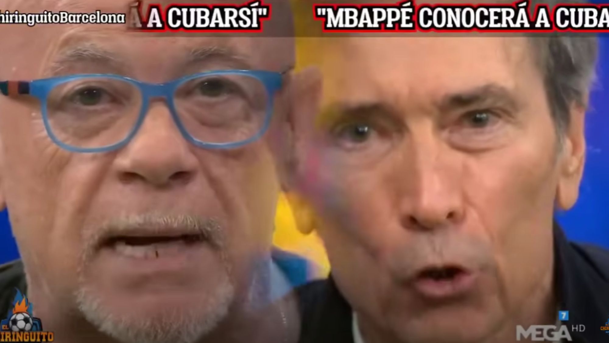 Lobo Carrasco se engancha con Alfredo Duro por Mbappé y acaba K.O: "Vas a p..."