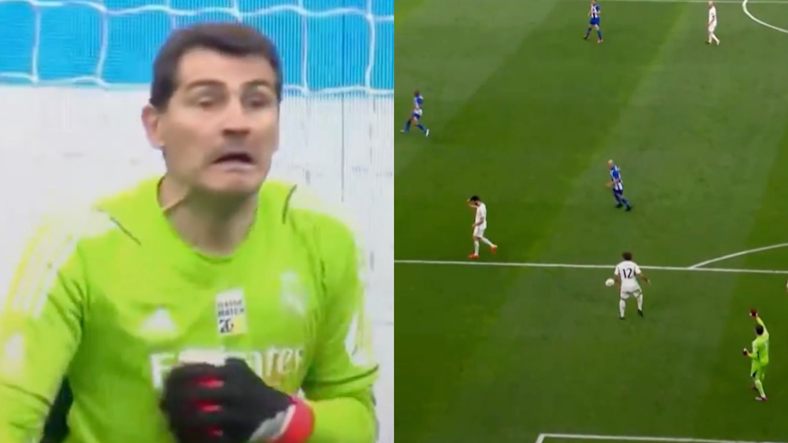 Casillas se la 'devuelve' a Arbeloa años después y es lo más visto del Classic Match: "Perdón..."