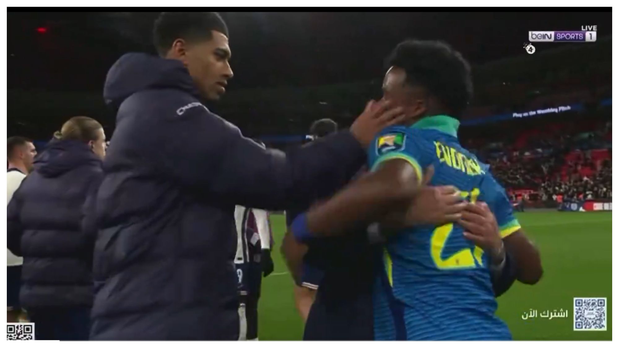 La bofetada de Bellingham a Endrick