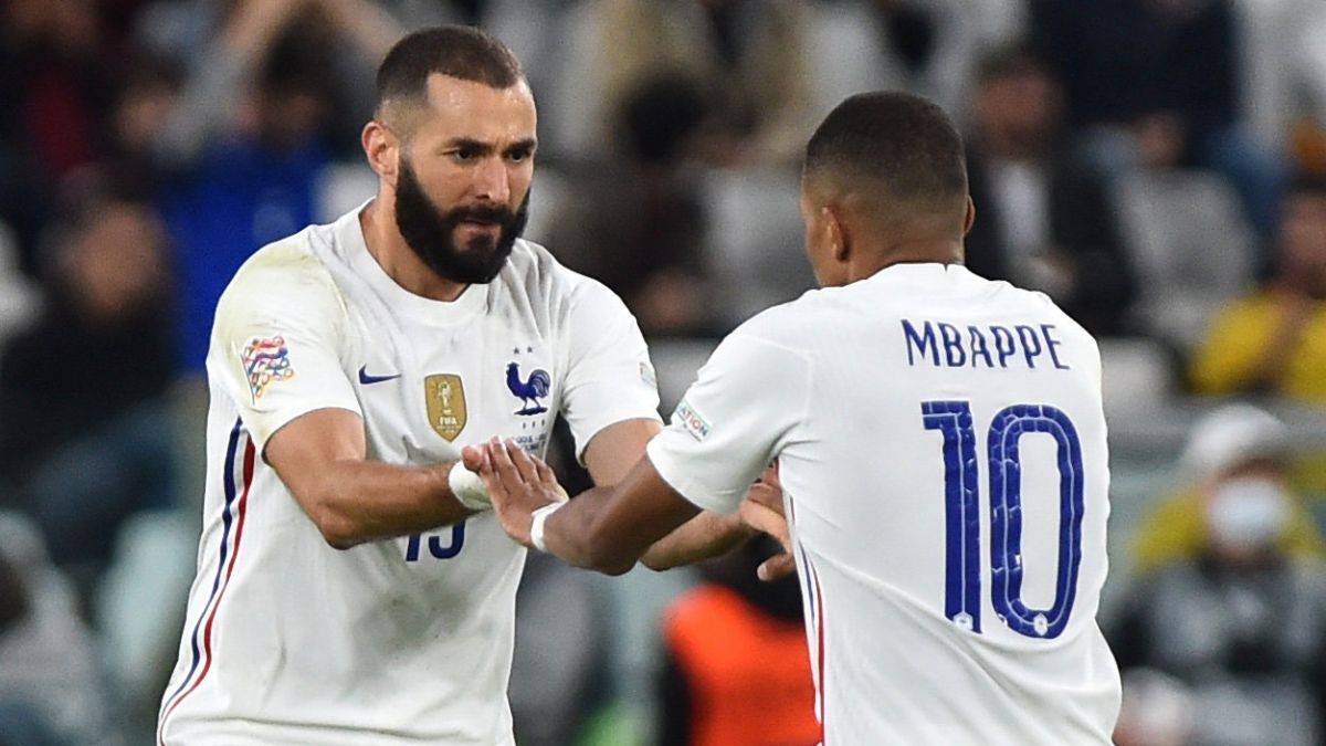 Mbappé y Benzema liderarán una delantera francesa en el Real Madrid 