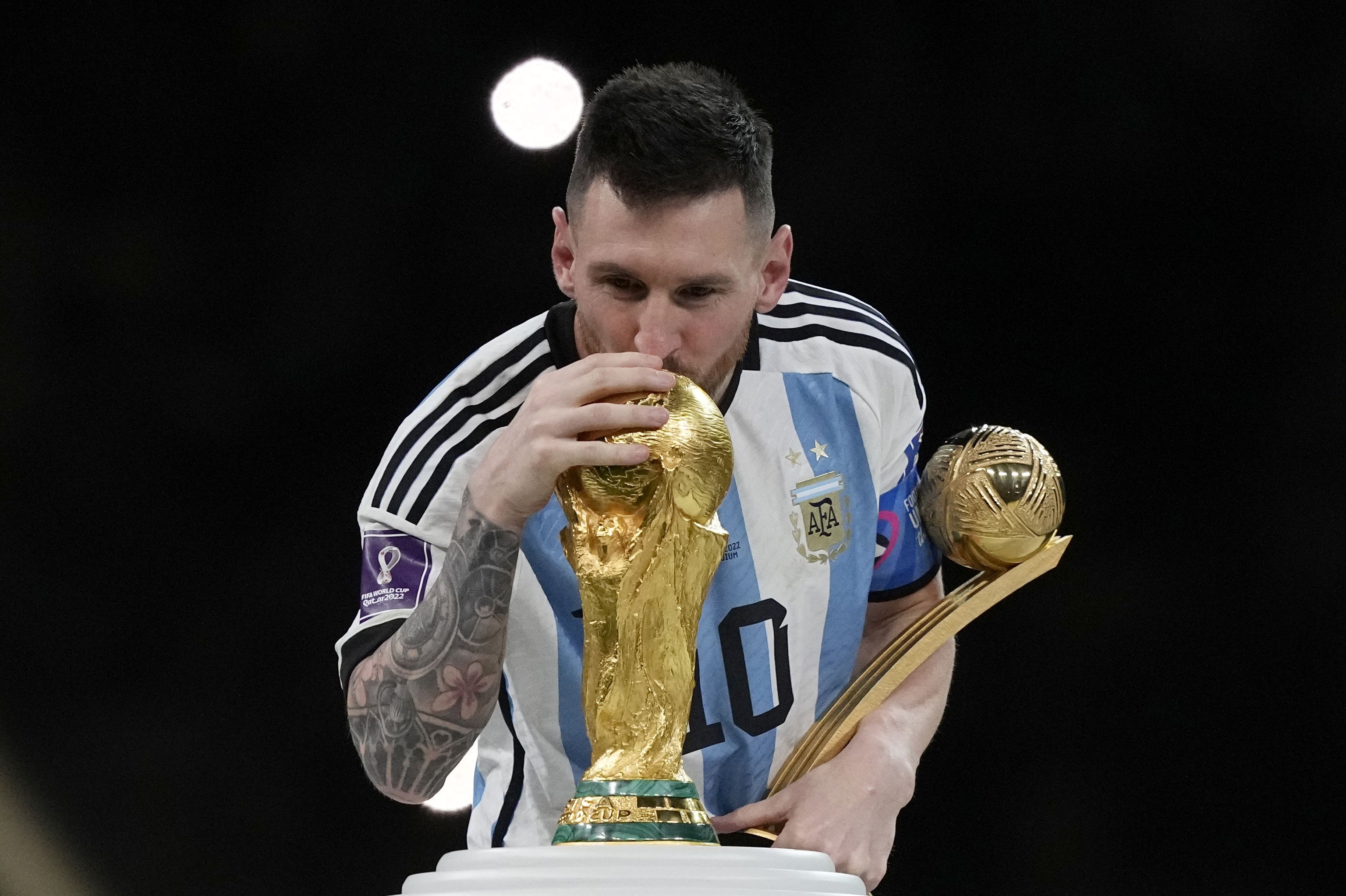 Leo Messi se consagró campeón del mundo con Argentina
