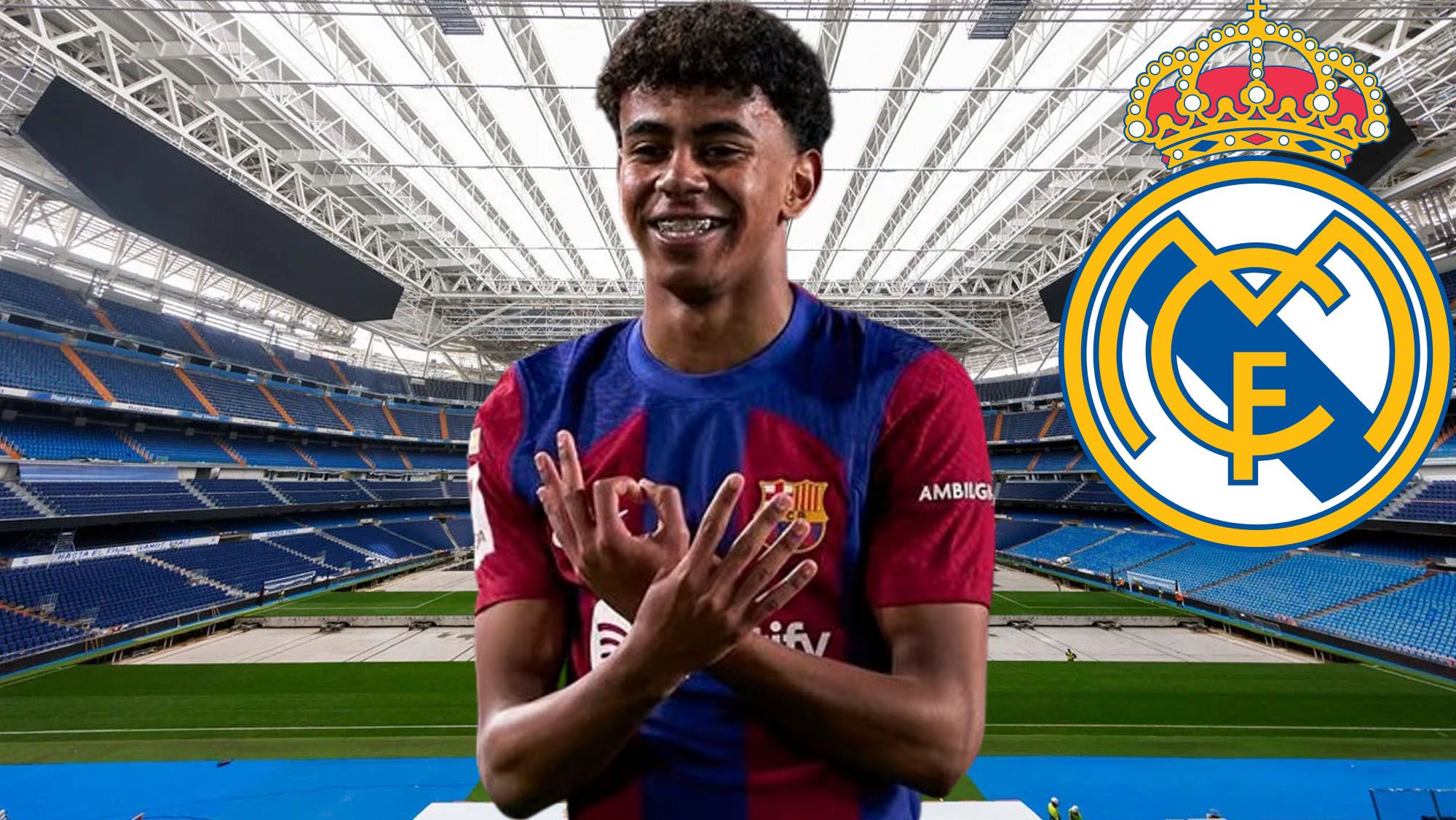 Lamine Yamal tiene 'pasado' madridista: la joya del Barça y su relación con el Bernabéu Lamine Yamal tiene 'pasado' madridista: la joya del Barça y su relación con el Bernabéu