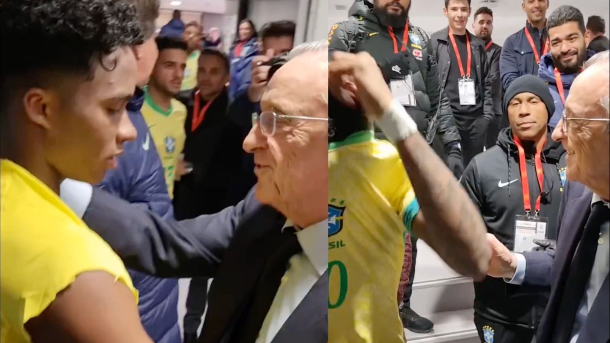 Florentino se fue a por Endrick tras el partido en el Bernabéu y se lo dijo a la cara Chaval...