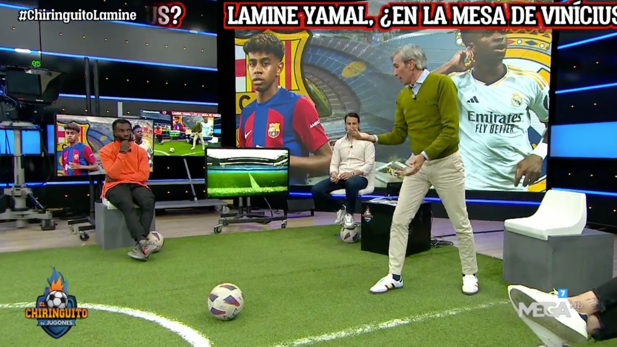 Lobo Carrasco alucina con Lamine Yamal y ataca a Vinicius y Bellingham Ellos...