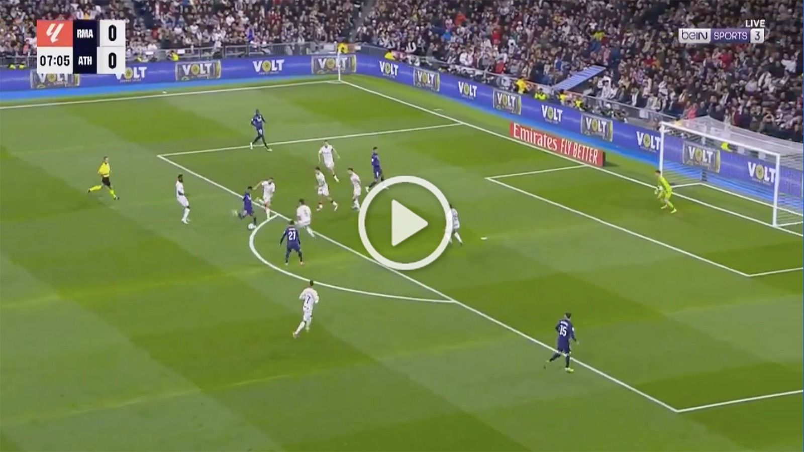 Rodrygo se inventa un golazo por la escuadra contra el Athletic: acaba su sequía