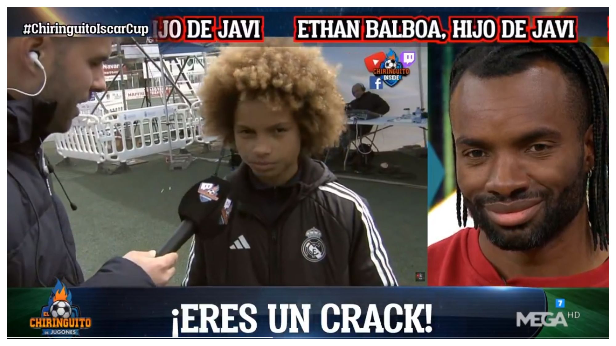 Javi Balboa recibe un 'zasca' de su propio hijo