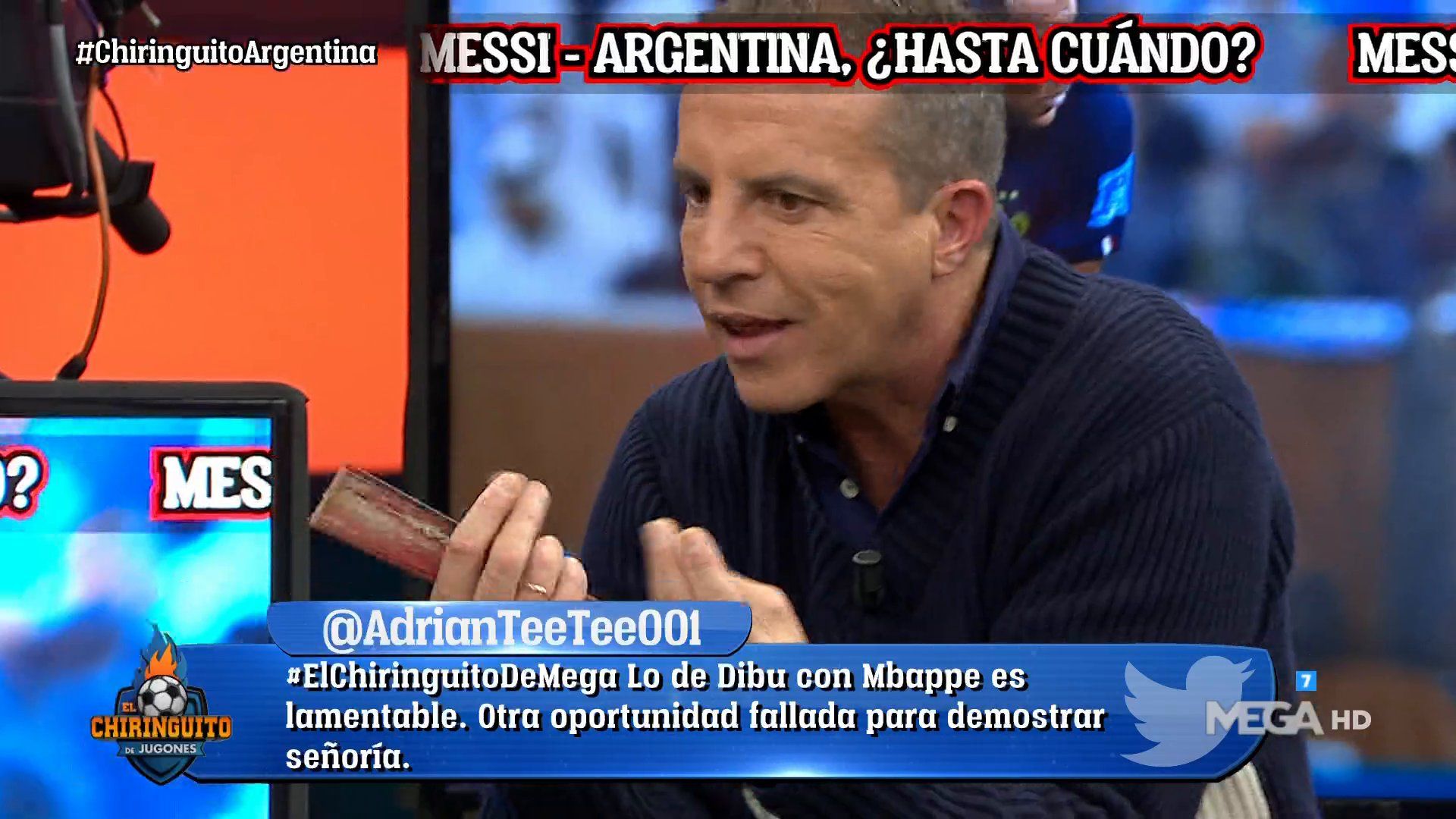 Cristóbal Soria la volvió a liar en El Chiringuito