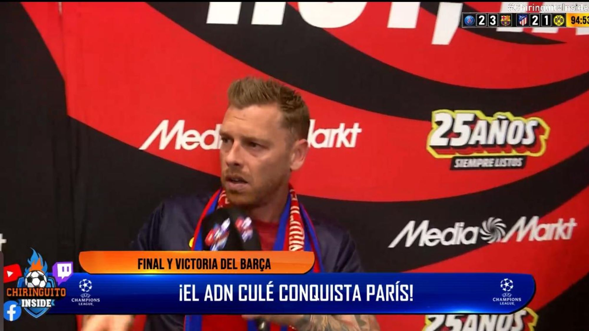 Jota Jordi se pica con Mbappé tras la victoria del Barça contra el PSG“Ahora…”