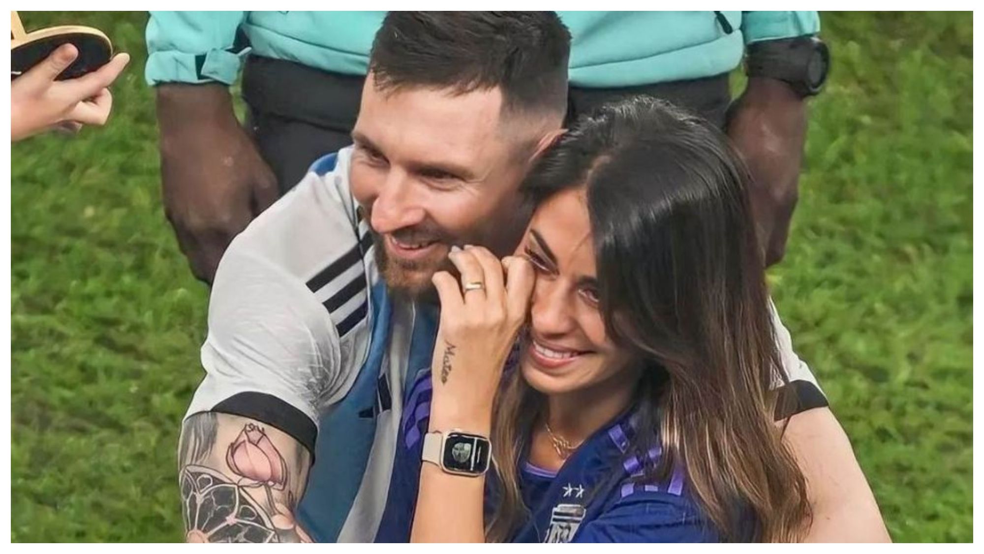 Messi y Antonella
