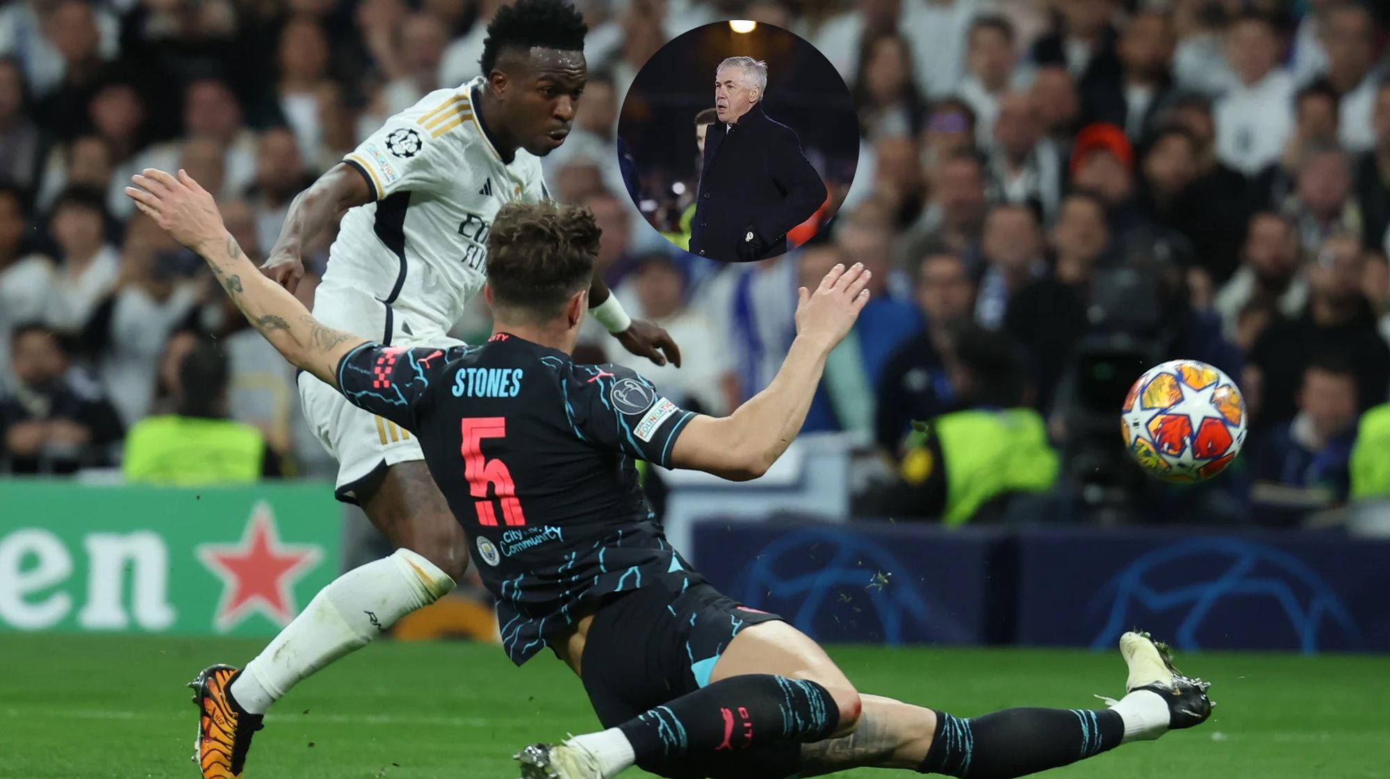 Vinicius, fuera del equipo, Ancelotti se lo carga tras el partido ante el City Vinicius, fuera del equipo, Ancelotti se lo carga tras el partido ante el City