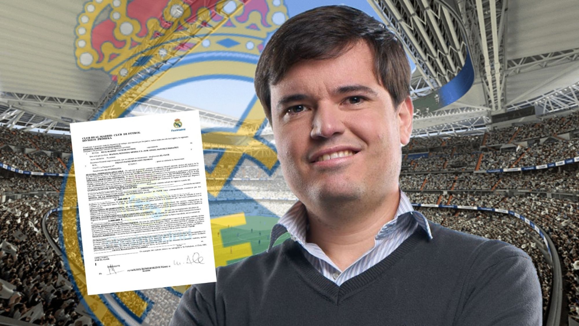 Ramón de Mon anuncia una renovación y otra salida del Real Madrid   Lo veo... Ramón de Mon anuncia una renovación y otra salida del Real Madrid   Lo veo...