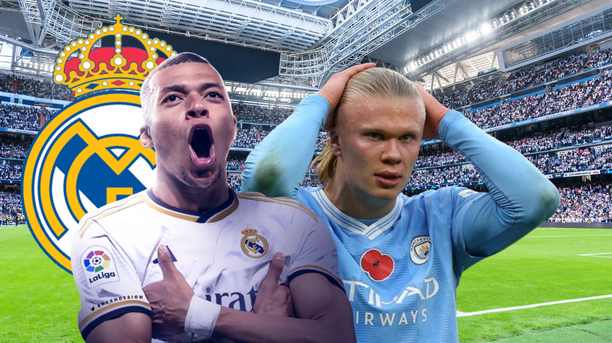 La respuesta de Haaland sobre jugar con Mbappé en el Real Madrid: lo tiene claro