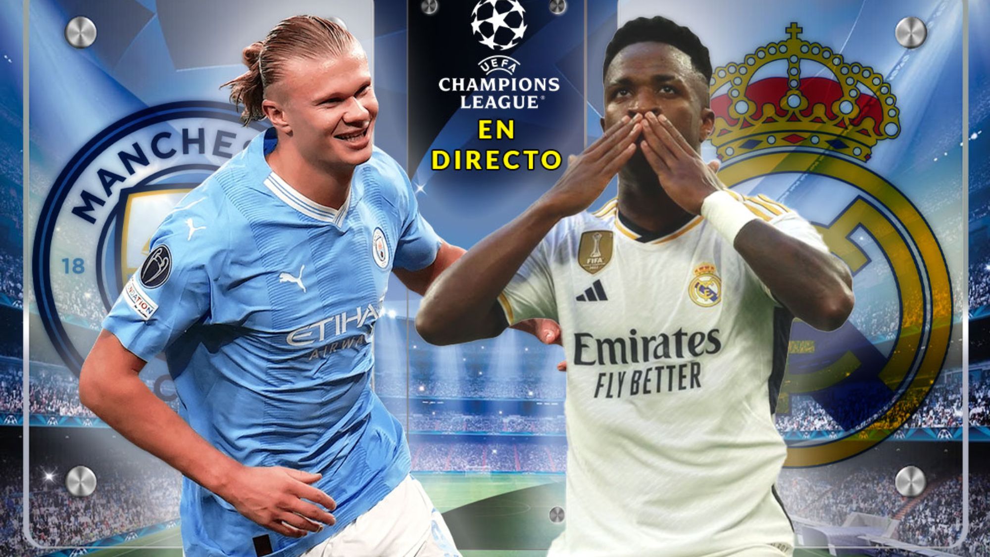 Manchester City - Real Madrid, en directo: partido de Champions League en vivo y online hoy