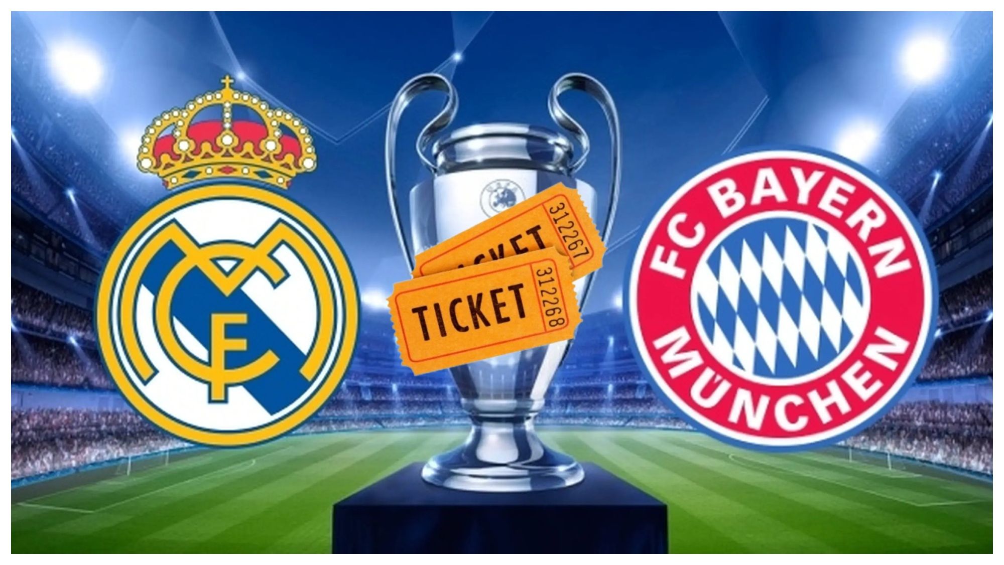 Entradas Real Madrid Bayern de Múnich precios y fecha en el Bernabéu