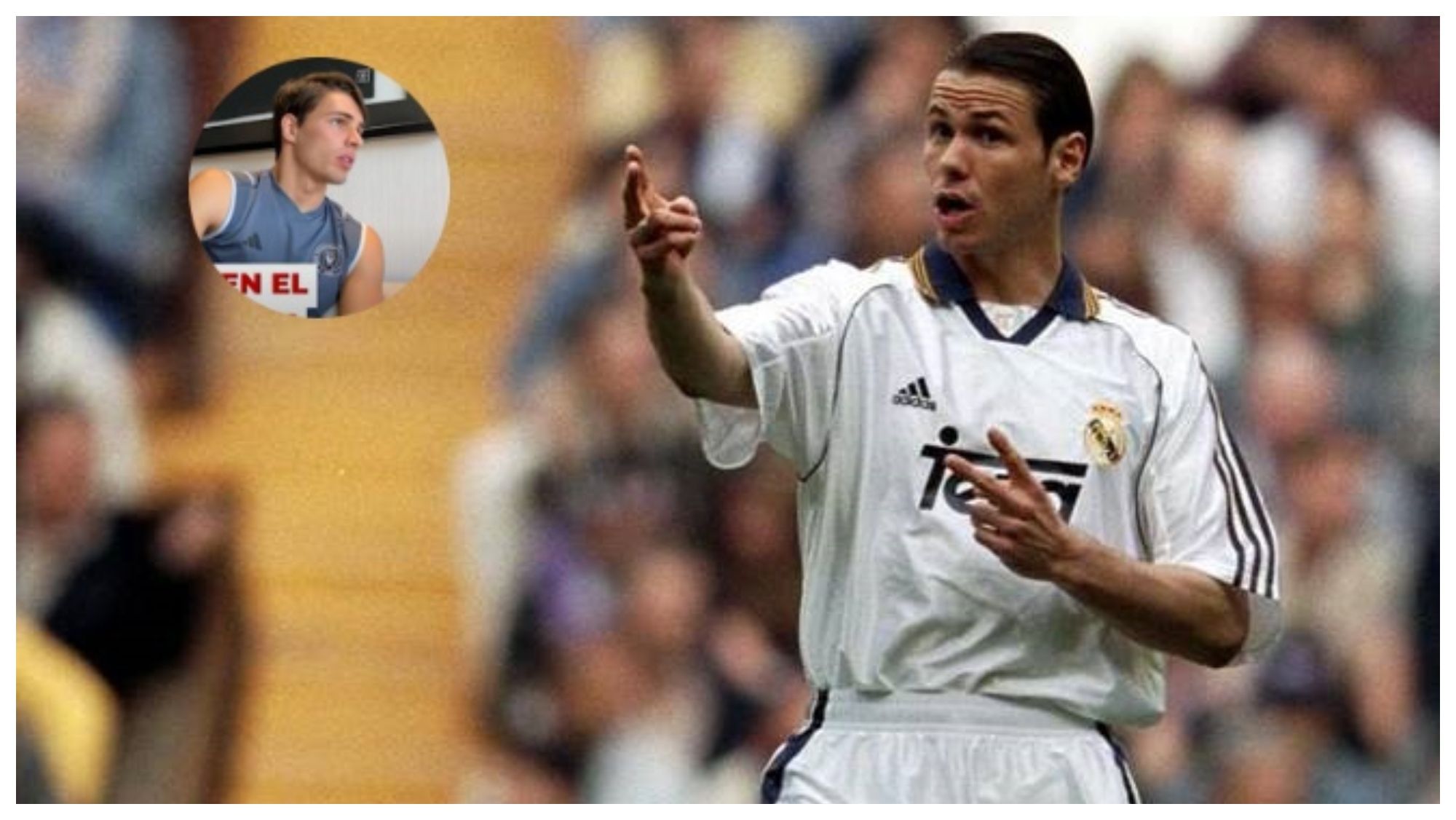 El hijo de Redondo elige entre Real Madrid y Barça El hijo de Redondo elige entre Real Madrid y Barça