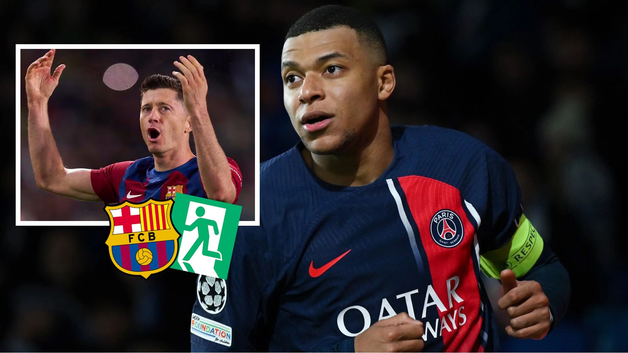 Lewandowski adelanta su adiós del Barça, le encantaría jugar con Mbappé Lewandowski adelanta su adiós del Barça, le encantaría jugar con Mbappé