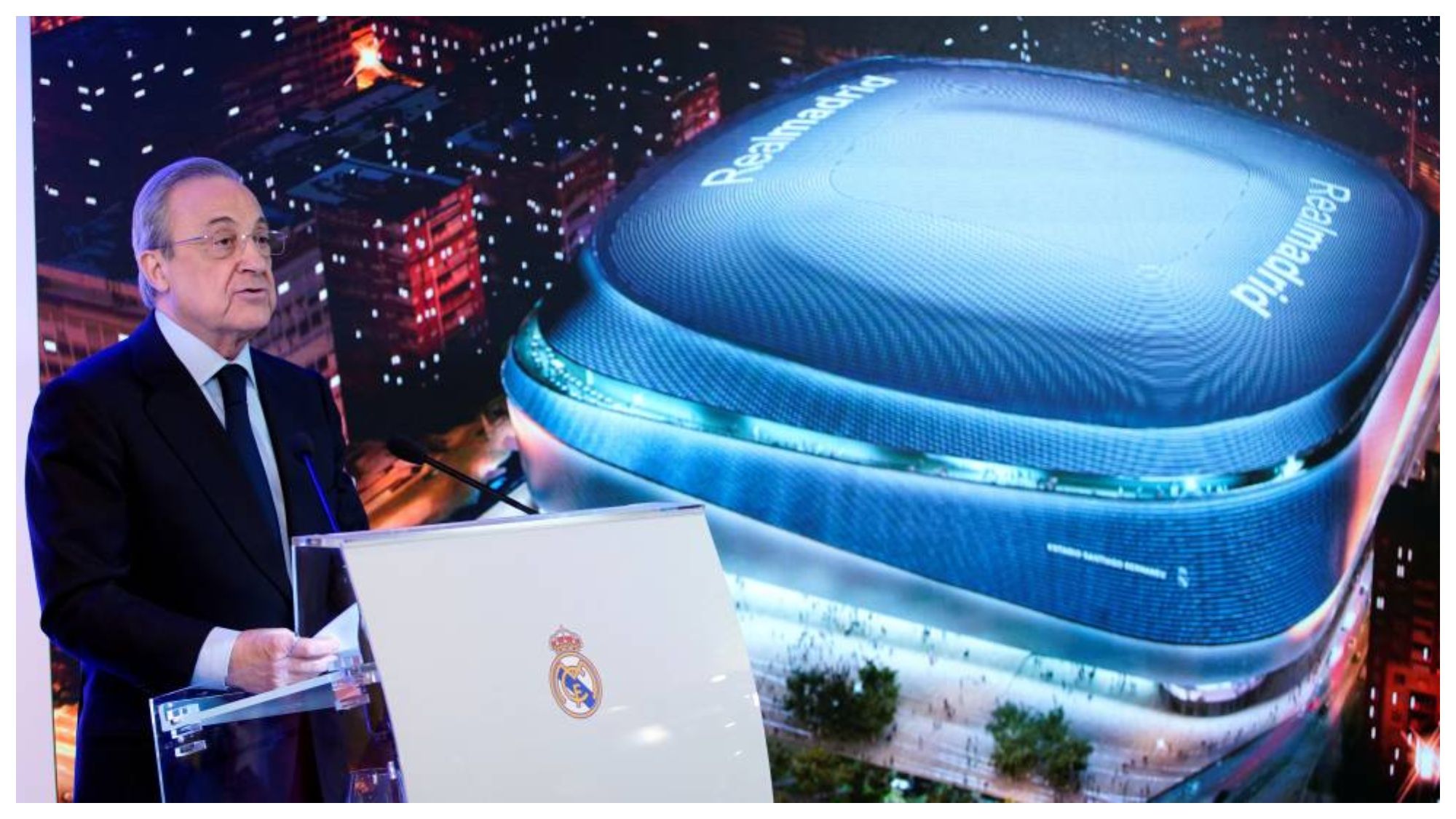 Florentino Pérez prepara un estadio con muchas sorpresas Florentino Pérez prepara un estadio con muchas sorpresas