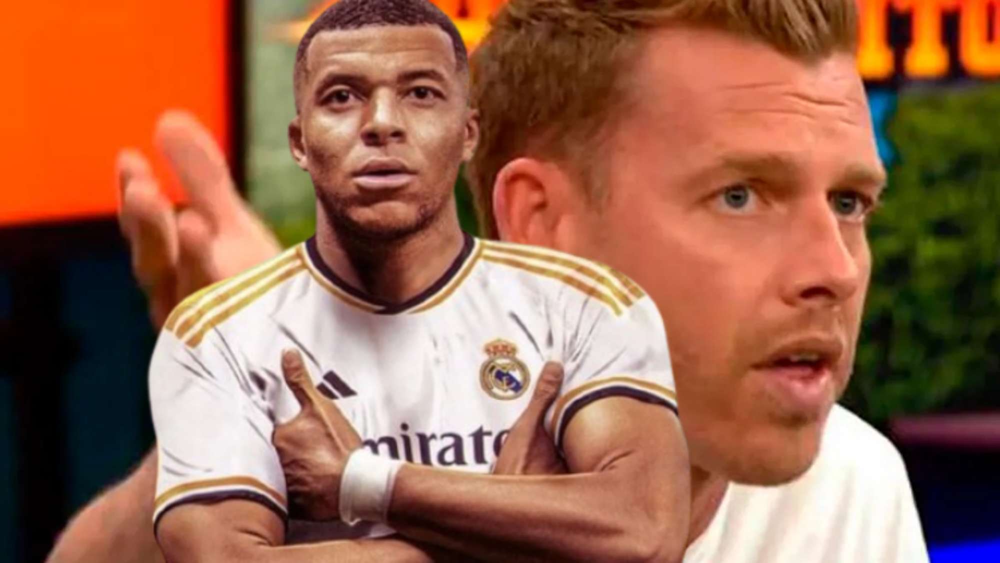 Mbappé deja retratado a Jota Jordi Mbappé deja retratado a Jota Jordi