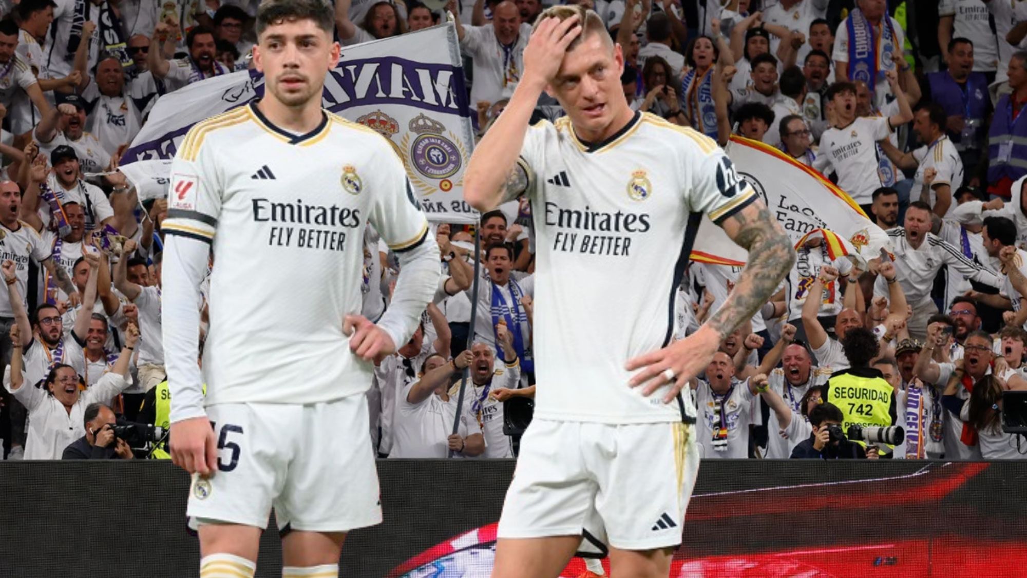 Valverde rompe a llorar tras la salida de Kroos y lo anuncia su mujer   Está...