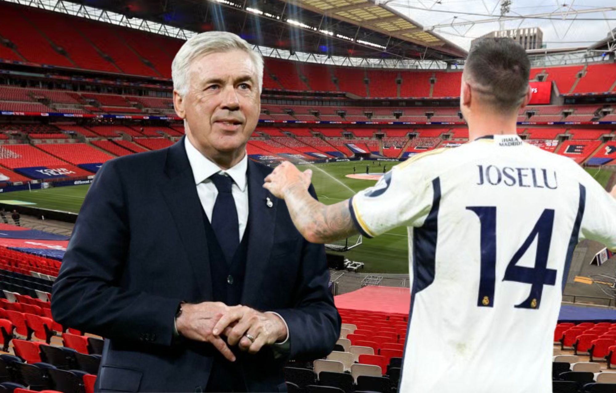 Ancelotti se lo ha dicho a la cara a Joselu antes de la final de Wembley Por tu culpa... Ancelotti se lo ha dicho a la cara a Joselu antes de la final de Wembley Por tu culpa...