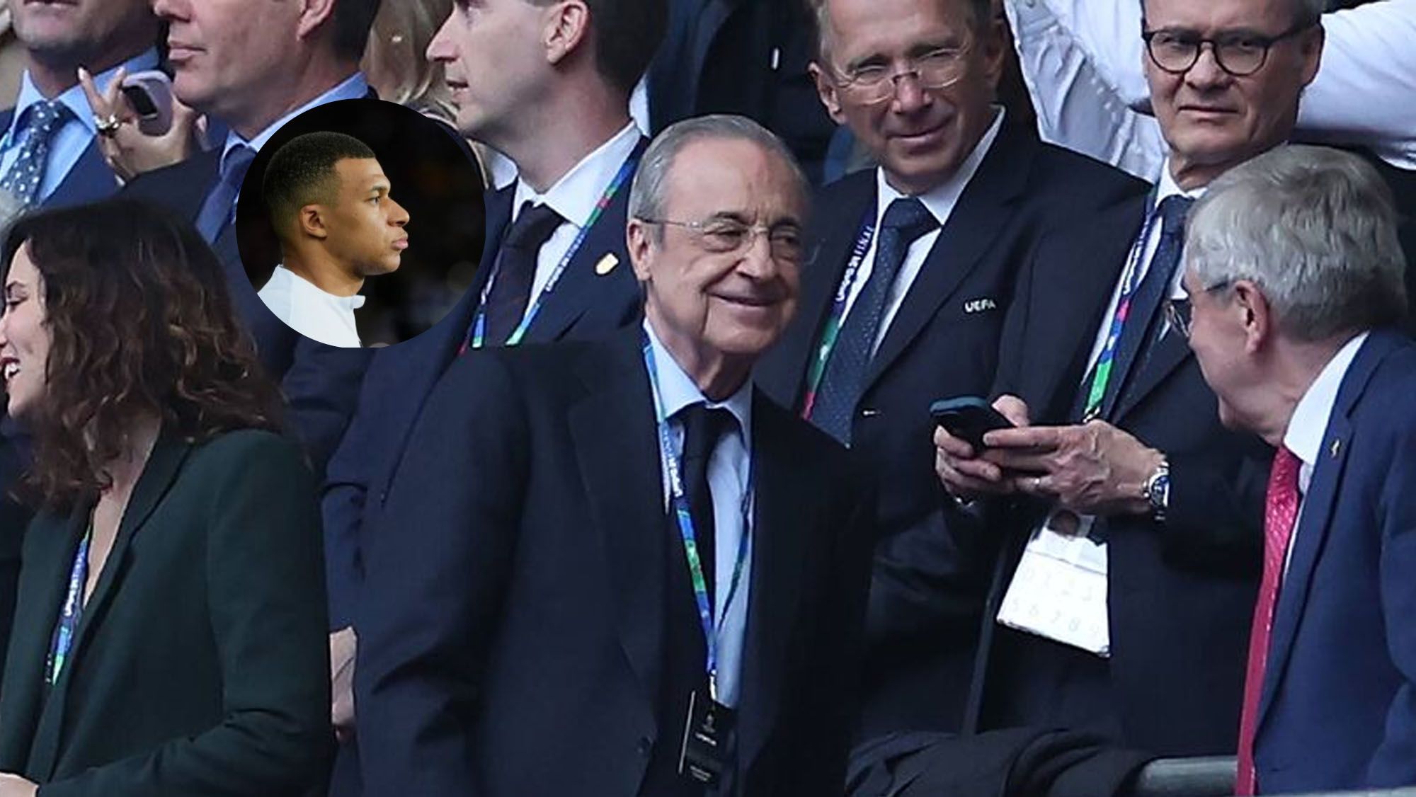 Florentino, preguntado por Mbappé, manda un mensaje al francés tras ganar la Champions: “Hoy…”