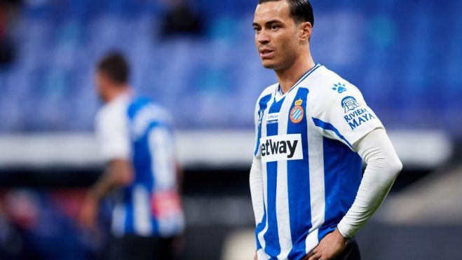 Raúl de Tomás con el Espanyol Raúl de Tomás con el Espanyol