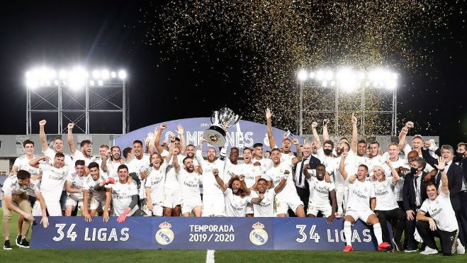 Celebración de la Liga 34 Celebración de la Liga 34