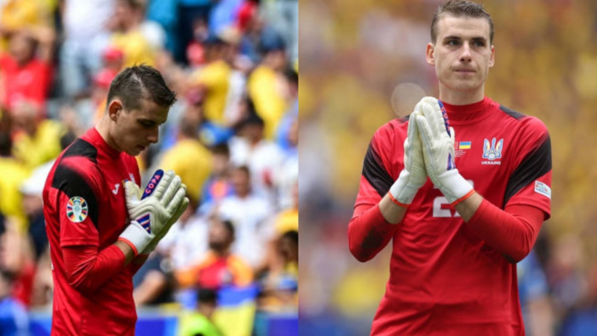 Lunin casi acaba entre lágrimas: el gesto que no se vio en TV tras la derrota de Ucrania